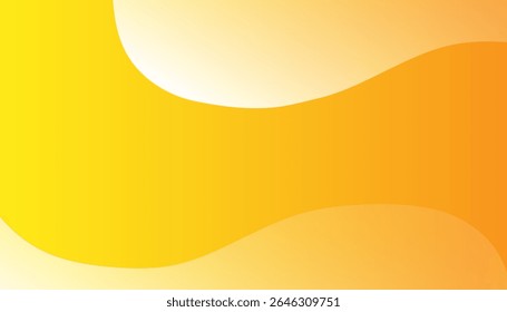 Orange abstrakter Hintergrund. ideal für Social Media, Banner, Karten, Werbung. Vektorgrafik