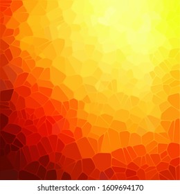 orange abstract background made of pebbles. presentation template for a construction company