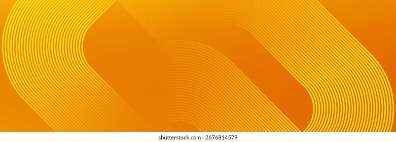 Fundo abstrato laranja. Padrão mínimo. Linhas geométricas de gradiente vibrante. Design moderno. Cartaz em apresentação, design criativo, web, curvas, flayer, design de capa.