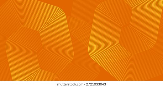 Fondo abstracto anaranjado. Patrón mínimo. Líneas geométricas de gradiente vibrante. elemento moderno agradable