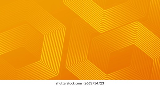 Orange abstract background. Minimalist pattern. Bright gradient geometric lines. Modern design. Suitable for banners  covers  business  flyers  posters  and modern illustrations.