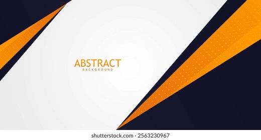 orange abstract background. Modern circle lines pattern. Minimal geometric abstract orange background with circle shape and line. Minimal geometric design. Vector illustration