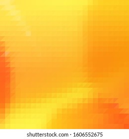 Orange abstract background for presentation. polygonal style