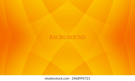 Orange abstract background with rhombic and triangular pattern, cross shape, overlay gradient, geometric texture, diagonal rays and angles