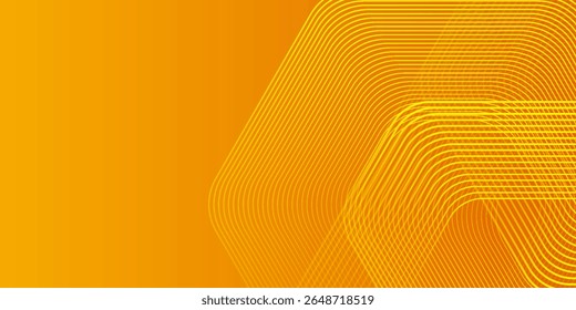 Orange abstract background simple yellow. Minimal pattern. Vibrant gradient geometric lines art. 