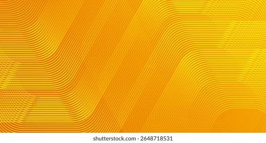 Orange abstract background simple yellow. Minimal pattern. Vibrant gradient concept geometric transparant lines art good light.