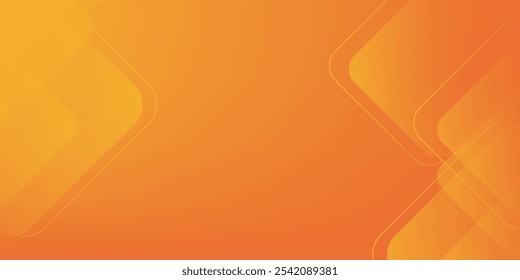 Orange abstract background with square shapes. Geometric design elements. Dynamic shapes. Modern concept. Suit for brochure, flyer, banner, corporate, cover, website, poster. Vector illustration