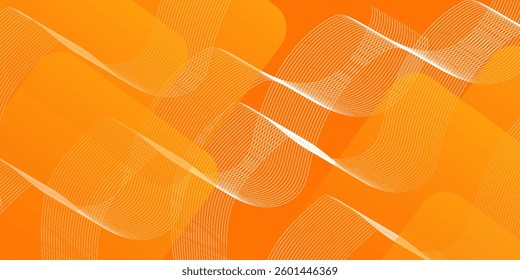 Orange abstract background with square shapes. Geometric design elements. Dynamic shapes. Modern concept. Suit for brochure, flyer, banner, corporate, cover, website, poster. Vector illustration