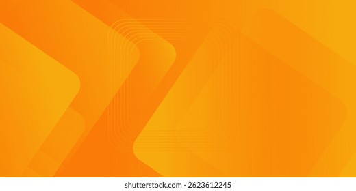 Orange abstract background with square shapes. Geometric design elements. Dynamic shapes. Modern concept. Suit for brochure, flyer, banner, corporate, cover, website, poster. Vector illustration