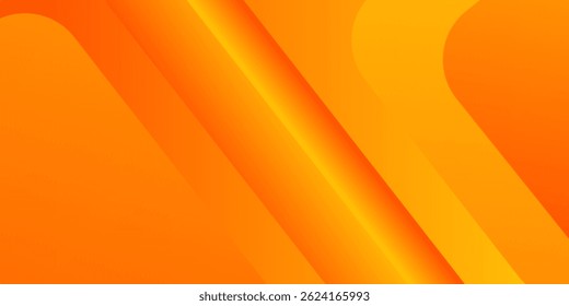 Fundo abstrato laranja com formas quadradas. Elementos de design geométrico. Formas dinâmicas. Conceito moderno.