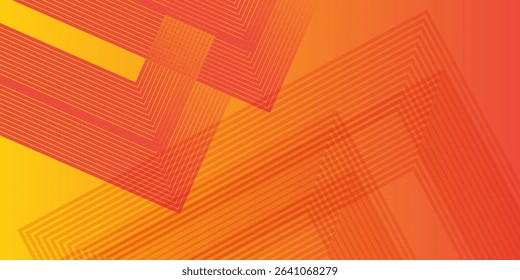 Orange abstract background with square shapes. Geometric design elements. Dynamic shapes. Modern concept. Suit for brochure, flyer, banner, corporate, cover, website, poster.VECTOR EPS10