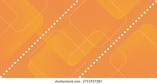 orange abstract background with square shapes. geometric design elements. dynamic shapes. modern concept. suit for brochure, flyer, banner, corporate, cover, website,eps.10