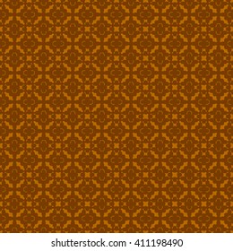 Orange abstract background, striped textured geometric seamless pattern
