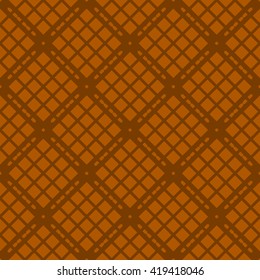 Orange abstract background, striped textured geometric seamless pattern