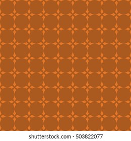 Orange abstract background, striped textured geometric seamless pattern