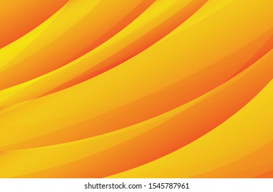 Orange Abstract background template, cover design, banner, business flyer, gradient texture, wave vector illustration
