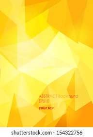 orange abstract background. Vector Design