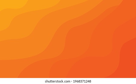 Orange abstract background, vector illustration.