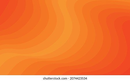 Orange abstract background, vector illustration.