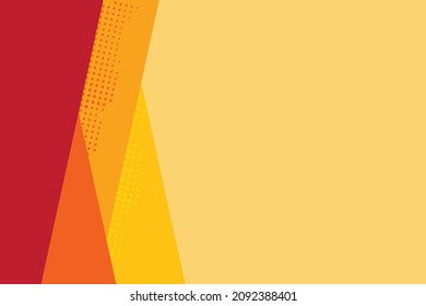 Orange Abstract Background Vector Illustration