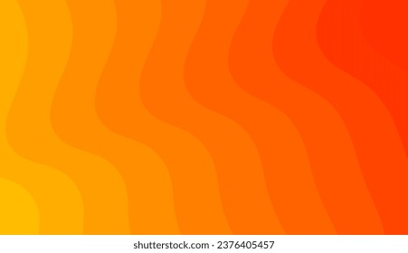 Orange abstract background, vector illustration.