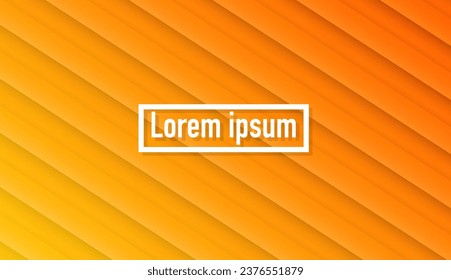 Orange abstract background, vector illustration.