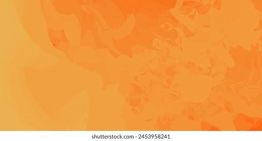 Orange abstract background, vector illustration. wave style