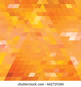 Orange abstract background. Vector illustration.