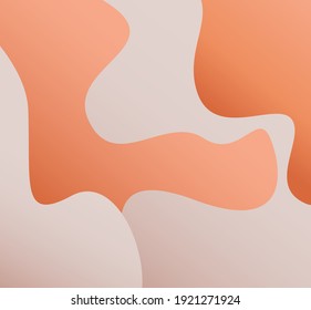 fondo abstracto anaranjado y imagen vectorial
