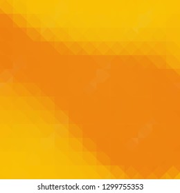 orange abstract background. vector polygonal style