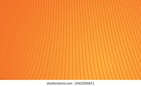 Orange abstrakter Hintergrund Bildschirmhintergrund mit Kurvenlinie für Hintergrund oder Präsentation