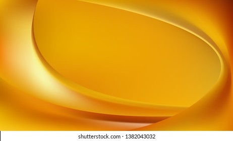 Orange Abstract Curve Background Vector Art