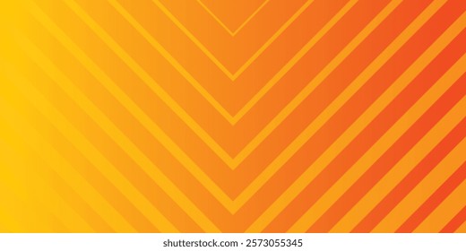 Orange abstract curve wave clean light gradient background