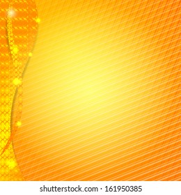 Orange abstract design background for business