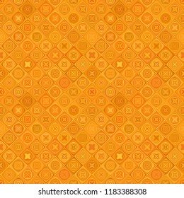 Orange abstract diagonal curved shape pattern - vector tiled mosaic background graphic design