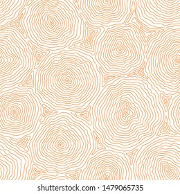 orange abstract dynamical rippled surface. vector monochrome pattern, curved lines, black and white grunge background