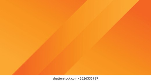 Fundo geométrico abstrato laranja. pode ser usado para banner, layout, relatório anual, web design. Vetor Eps10