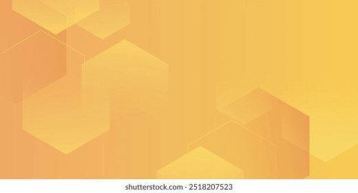 Orange abstract geometric background. Dynamic shapes composition. Eps10 vector