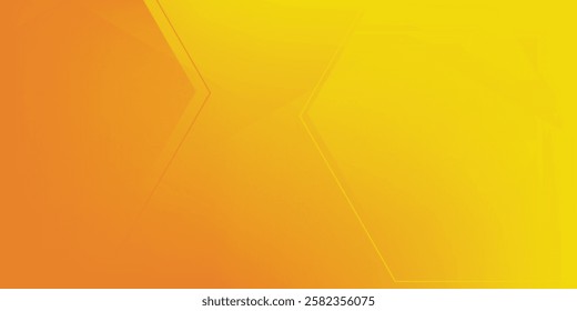 Orange abstract geometric background. Dynamic shapes composition. Eps10 vector