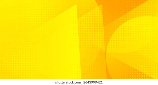 Orange abstract geometric background gradient.
