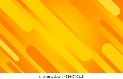 Orange abstract geometric background Modern shape dot style vector design