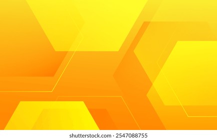 Orange abstract geometric shapes background. Eps10 vector