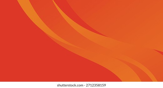 Plano de fundo de formas geométricas abstratas laranja. Onda sonora dinâmica. Elemento de design. vetor design moderno futurista eps10