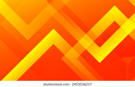 Orange abstract geometry background. Vector illustration