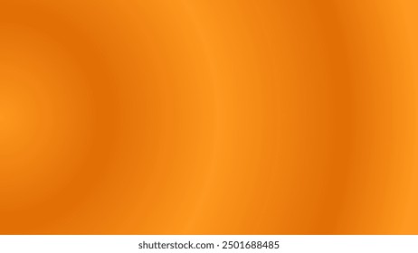 Orange abstract gold background yellow color, light corner spotlight, faint orange vintage background. Vector