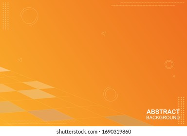 orange abstract gradient background, design material for posters, banners, layouts etc. eps 10