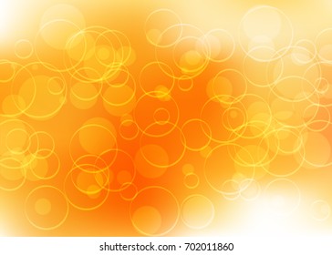 Orange abstract illustration template for card, banner,  background. Metal Background with reflection. Business idea background. Illustration of autumn background. Orange element.Autumn Idea template