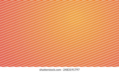 Orange abstract line background for backdrop or wallpaper