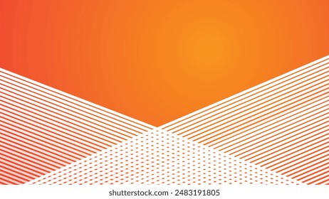 Fondo de línea abstracto naranja para el fondo o el Fondo de pantalla