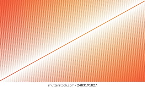 Orange abstract line background for backdrop or wallpaper